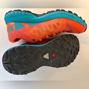 Salomon Xa Elevate Women’s Size 7 Nasturtium/Blue Bird/Black Trail Running Shoe